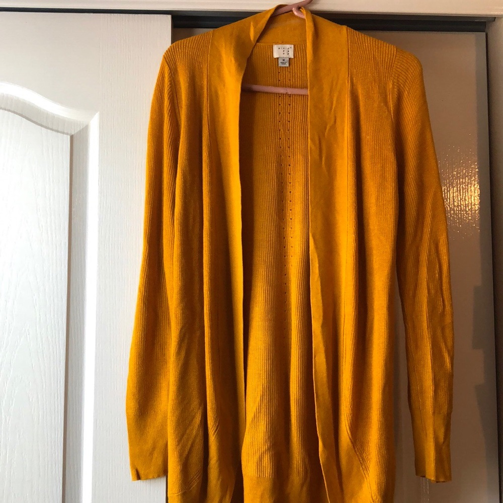 A New Day Mustard Cardigan
